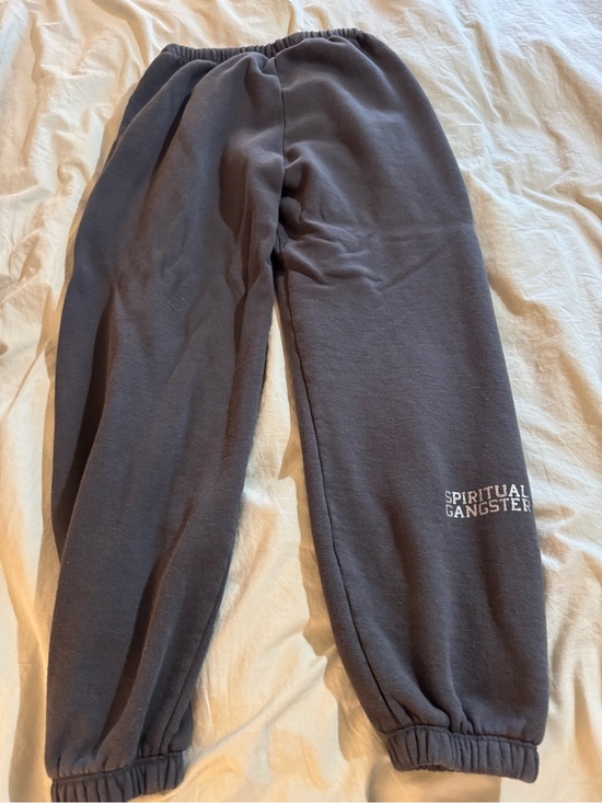 Spiritual Gangster Pants - Spiritual Gangster ladies Dark Charcoal Sweat Joggers. Never worn.